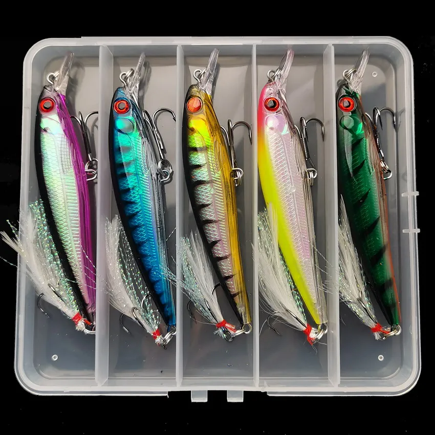 Laser 3D Eyes Bionic Minnow Fi - Fishing Hook 评论和价格