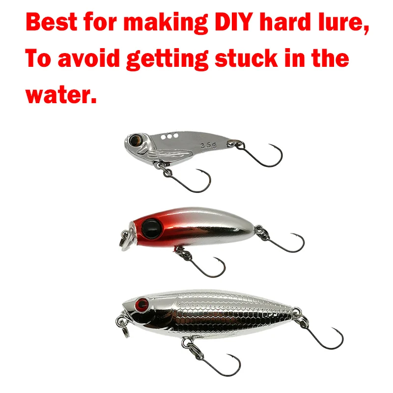 OUTKIT 12pcs for Fishing Lure  - Fishing Hook Barbless 评论和价格