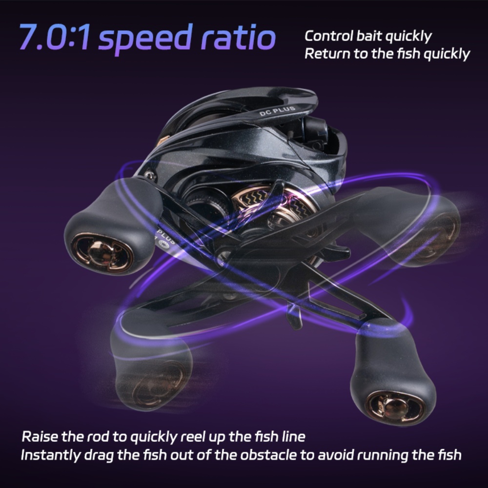 Low Profile Spool DC Baitcasti - Kastking Reel Zephyr 评论和价格