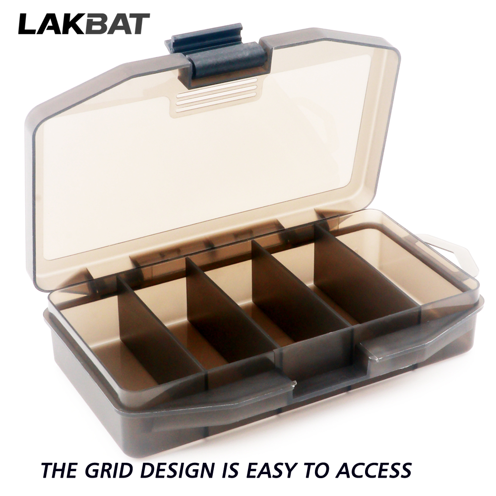 LAKBAT 5-Compartment Portable  - Fishing Hook Size 评论和价格