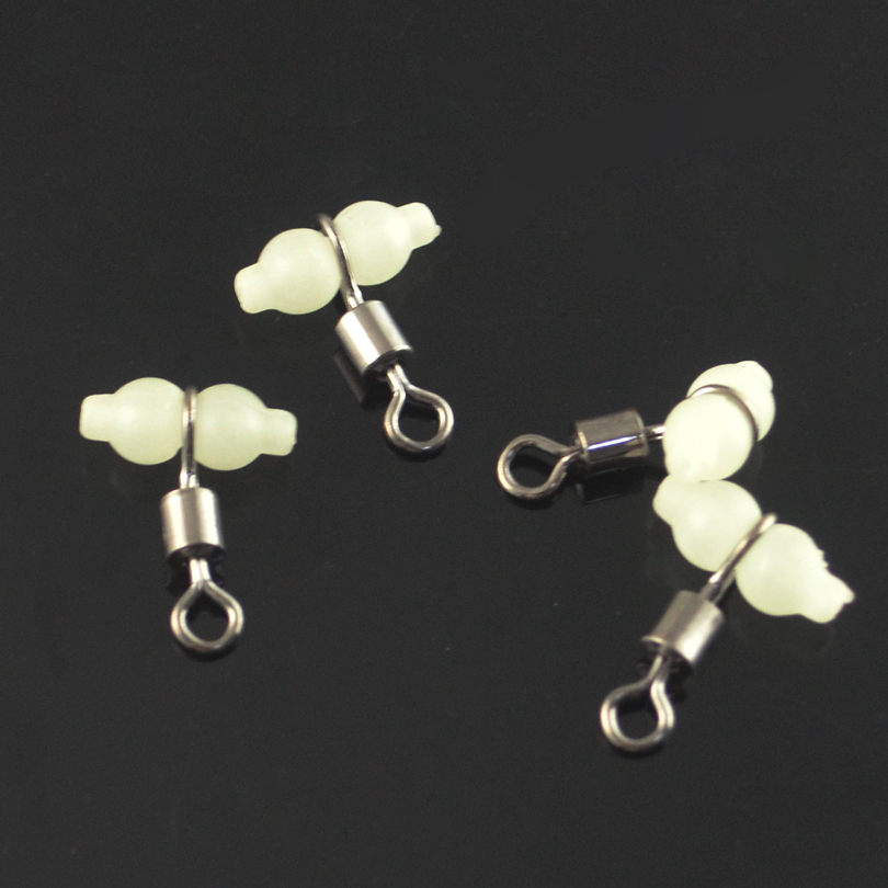 MNFT 100Pcs Luminous 3 Way Dur - Fishing Hook Size 评论和价格
