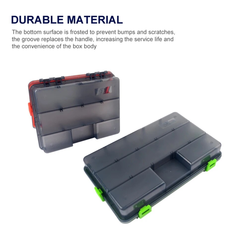 Fishing Tackle Box Large Capac - Fishing Hook Size 评论和价格